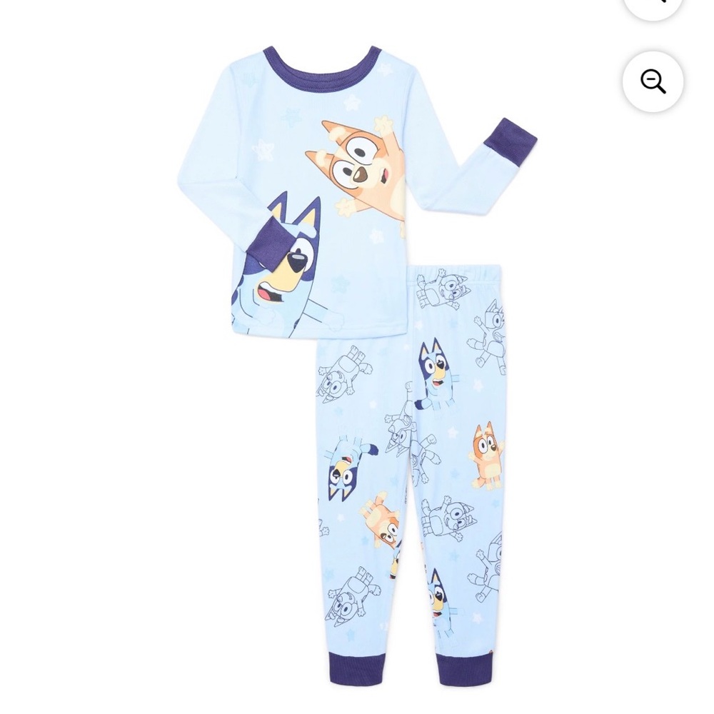 Bluey boys longsleeve Pajama Set, size 4